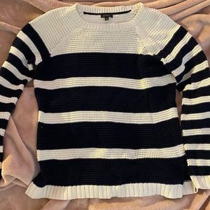 Talbots women's striped sweater